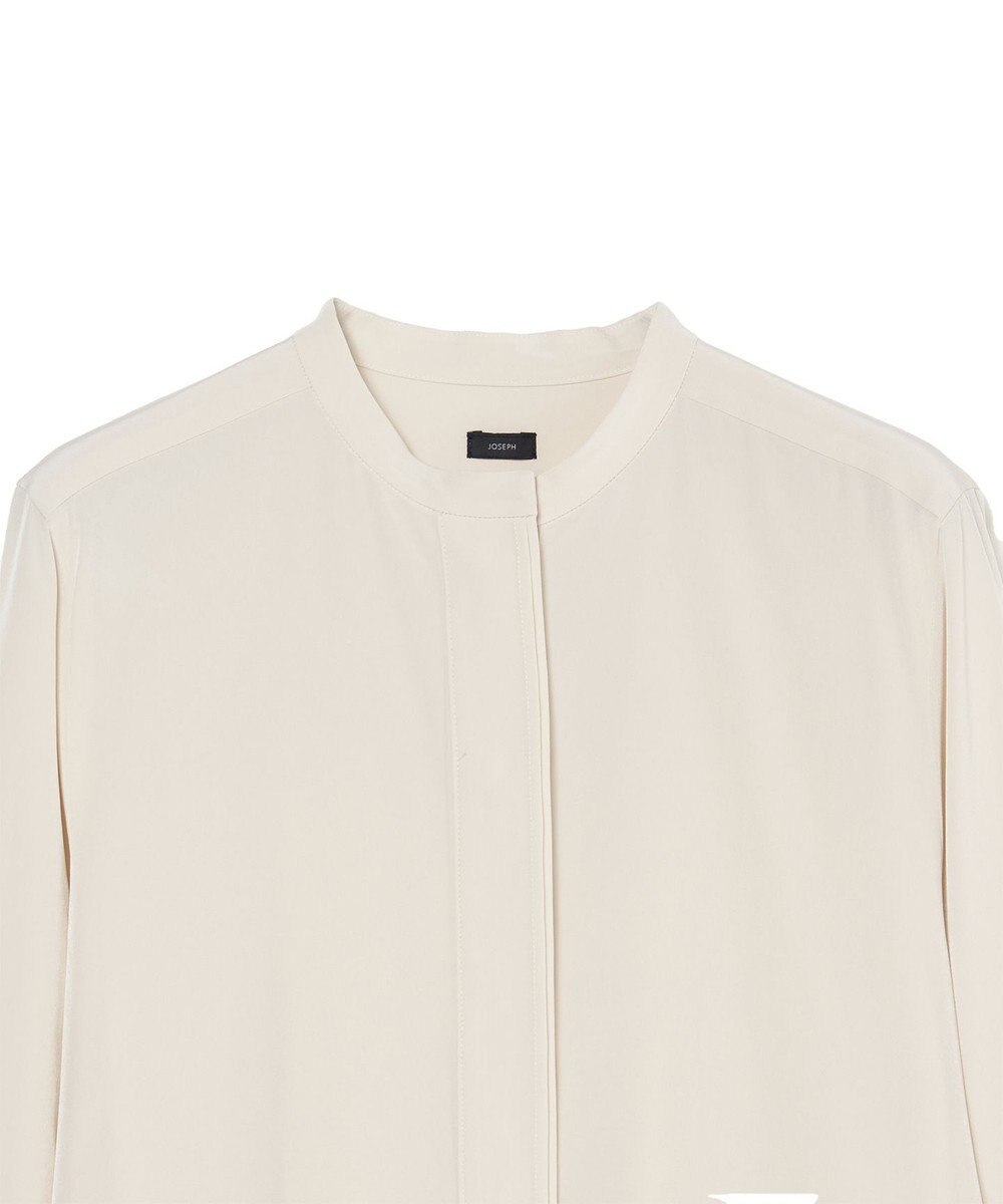 JOSEPH 【WEB&OUTLET限定・洗える】テックデシン　モロカンネックブラウス 