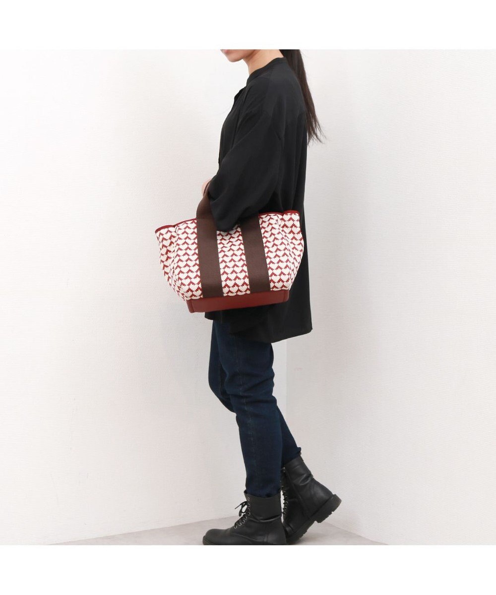 UNBILLION カシュカシュ cachecache / 柄アソートジャガード2wayトートバッグ 