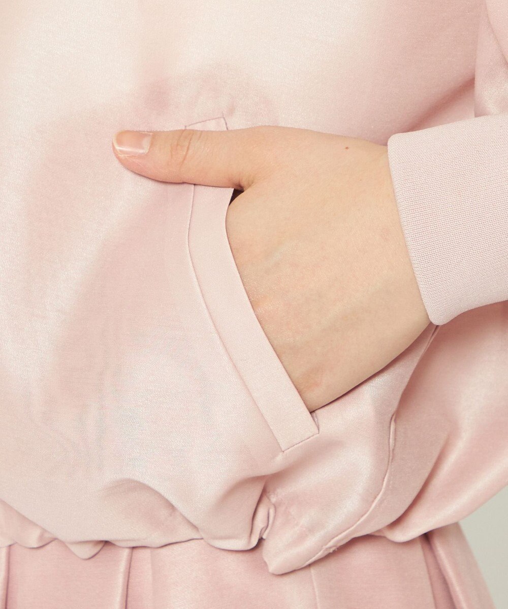 uncrave 【手洗い可】シャイニー シアー ブルゾン 