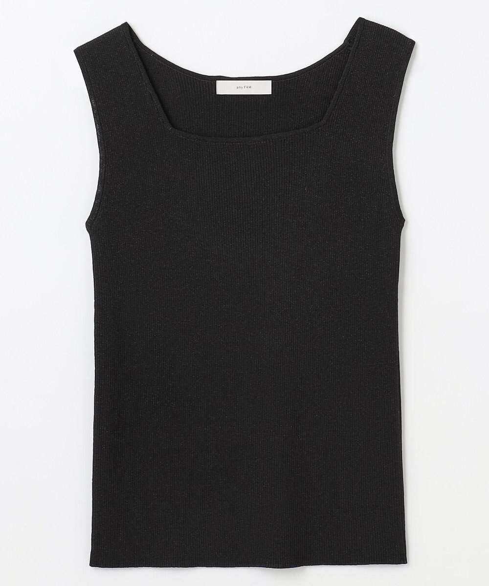ANY リブニットタンクトップ 