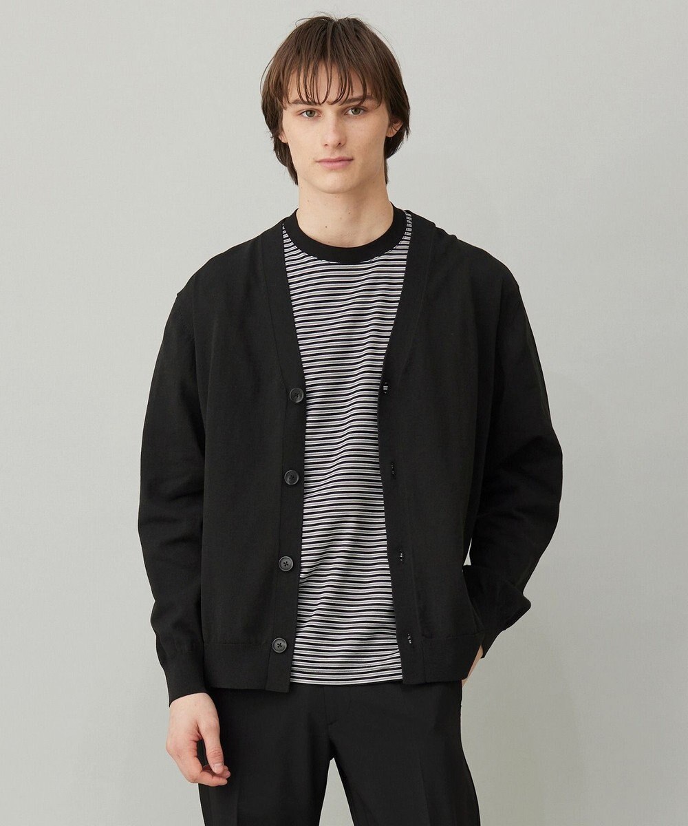 UNFILO MENS スゴ機能美 ニット カーディガン 