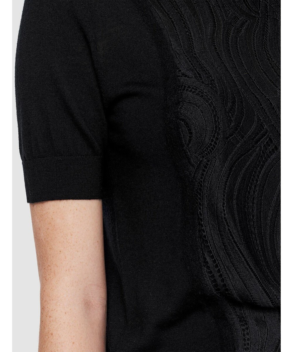 JOSEPH レース&ニット　ショートスリーブニット 