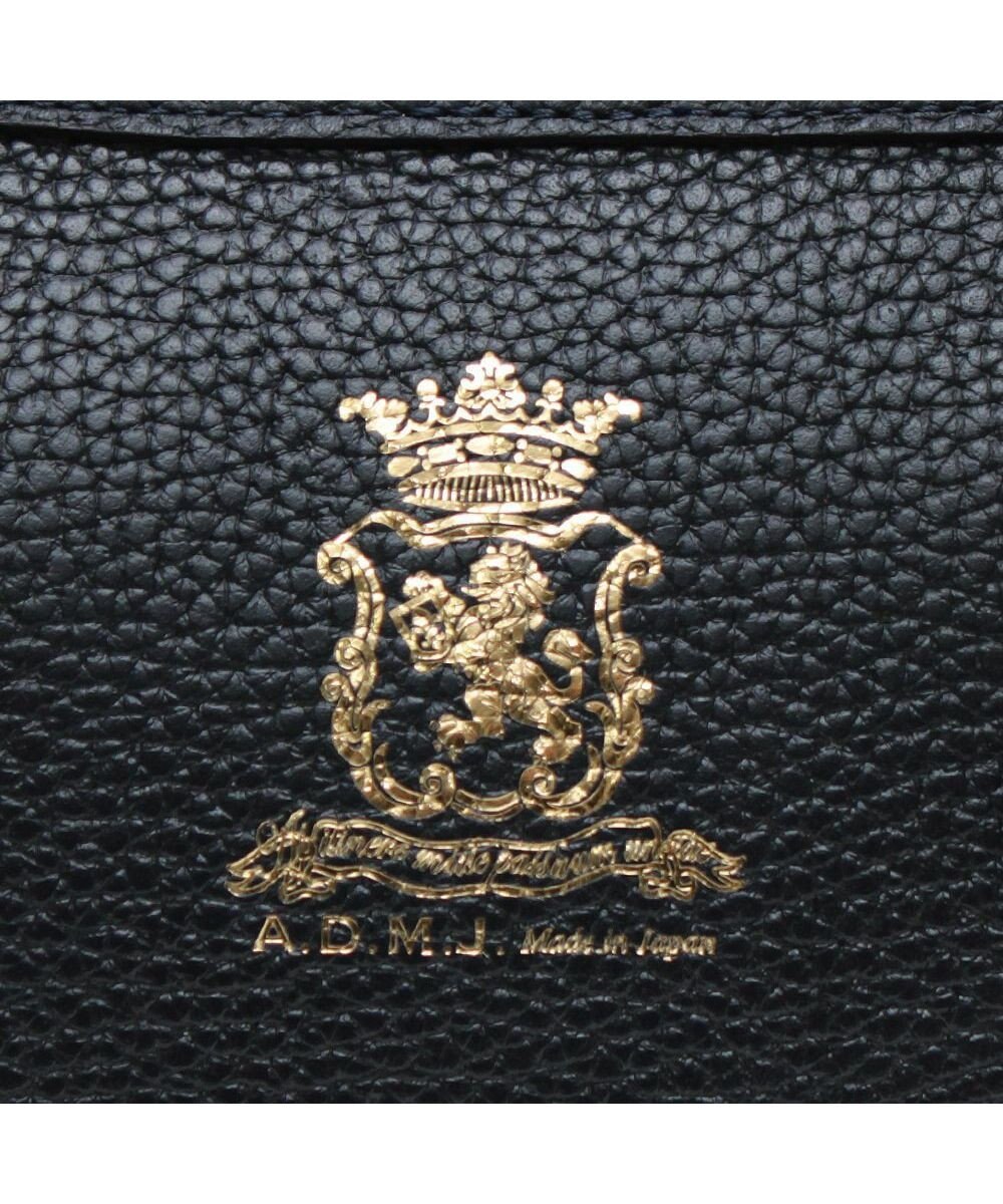 A.D.M.J. 【牛革】　ファスナーボストン 