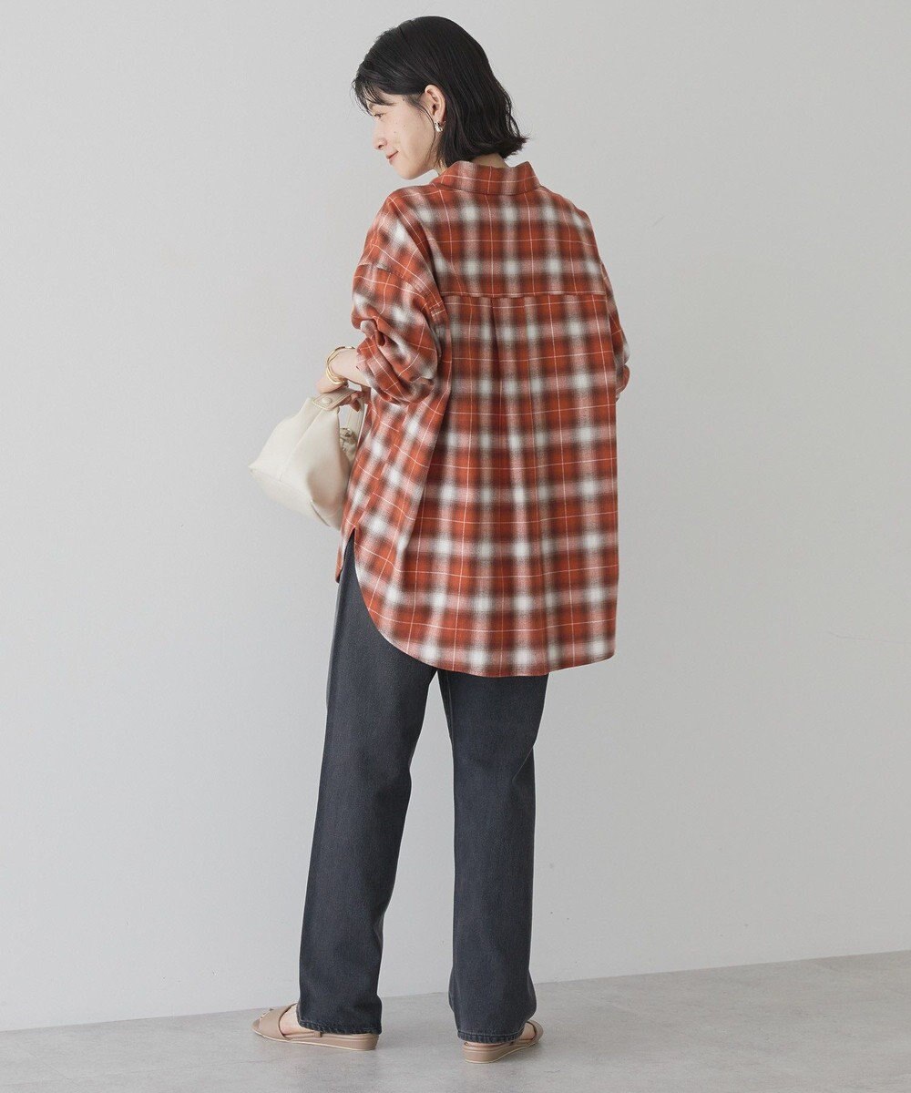 AMERICAN HOLIC ビエラ起毛チェックシャツ 