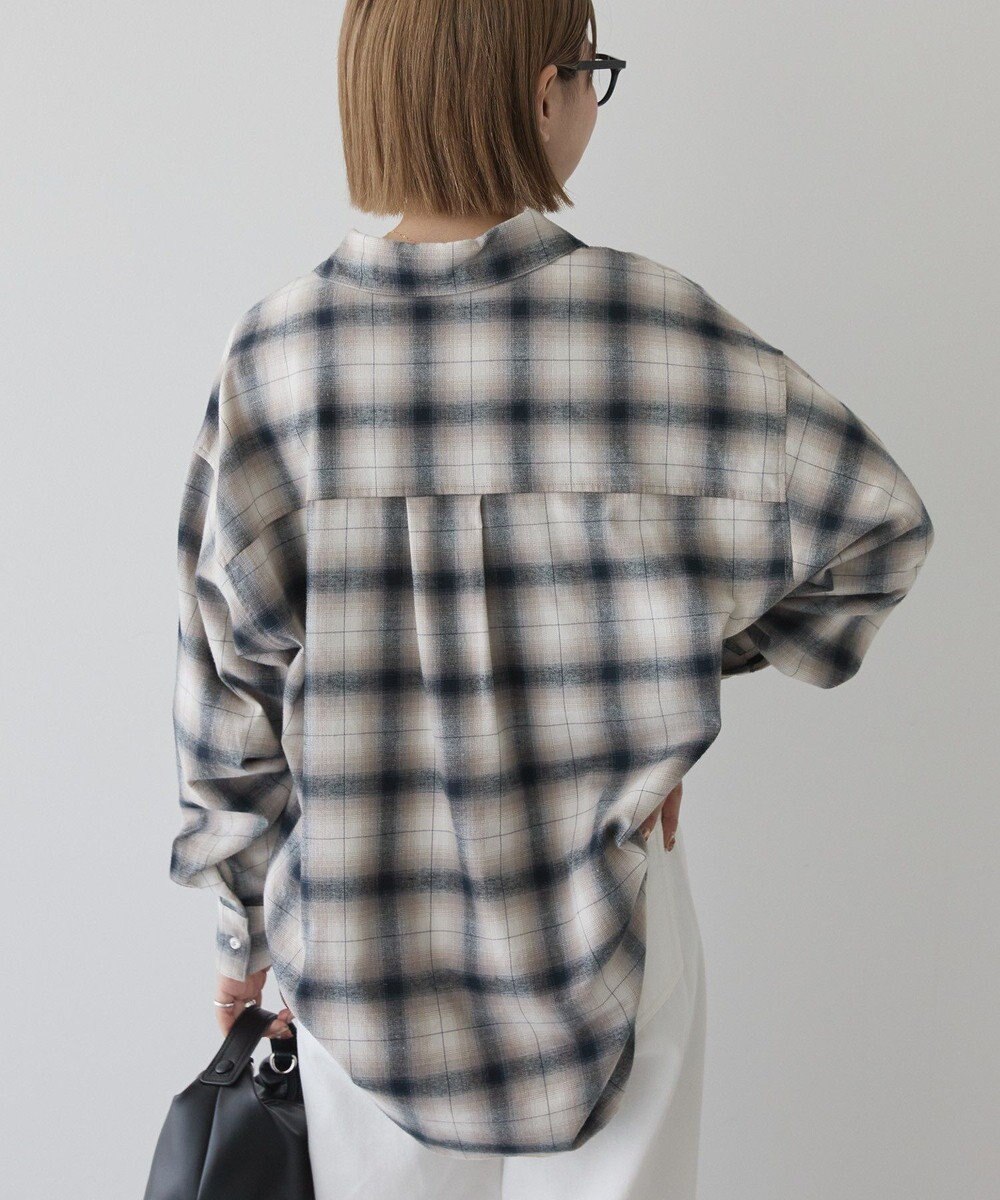 AMERICAN HOLIC ビエラ起毛チェックシャツ 