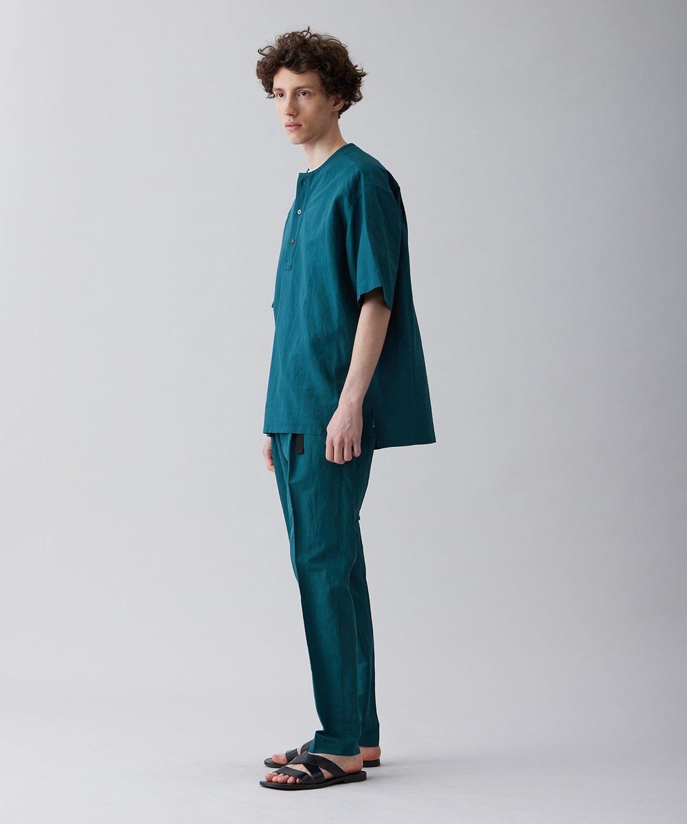 UNFILO MENS ライトリネン テーパードパンツ [23年春夏商品] 