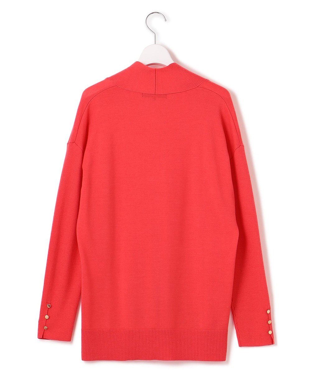 23区 【洗える】ウーステッドウール 重ね襟 ニット 