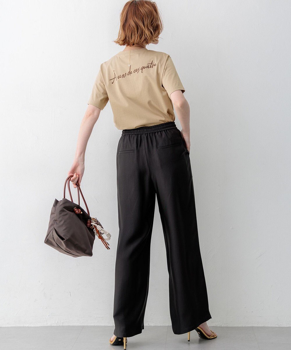 23区 【先行予約】バック刺繍 メッセージロゴ Tシャツ 