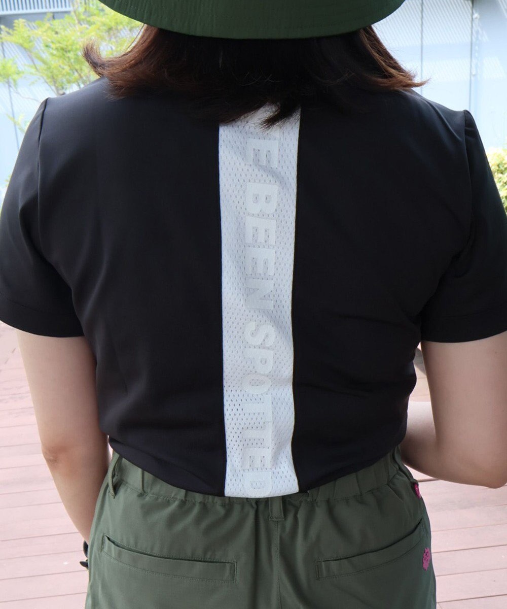 PW CIRCULUS 【UVカット / 吸水速乾 / 伸縮性抜群】【WOMEN】バックメッシュ切り替えモックT ゴルフウェア レディース 