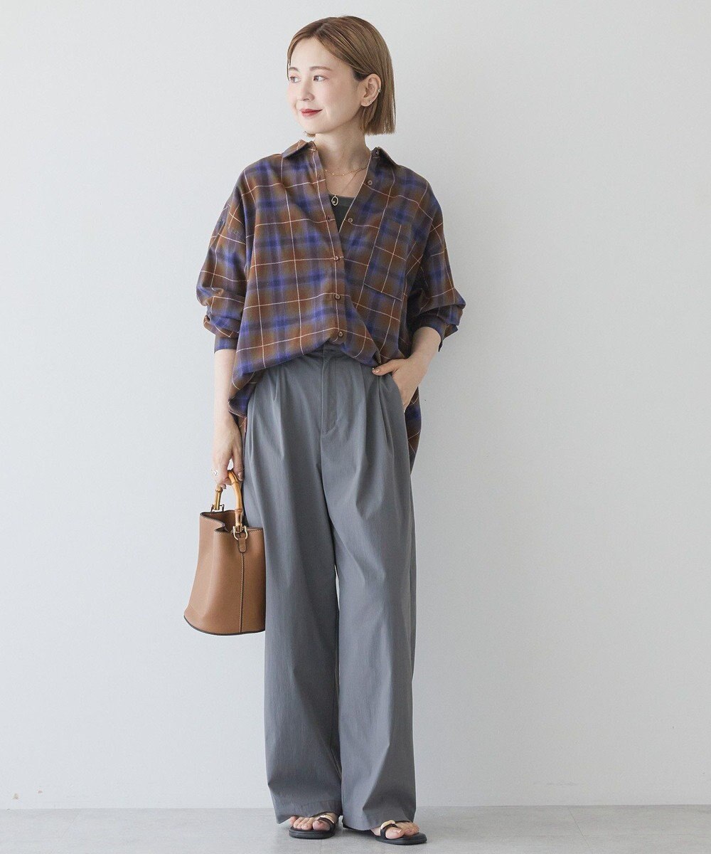 AMERICAN HOLIC ビエラ起毛チェックシャツ 