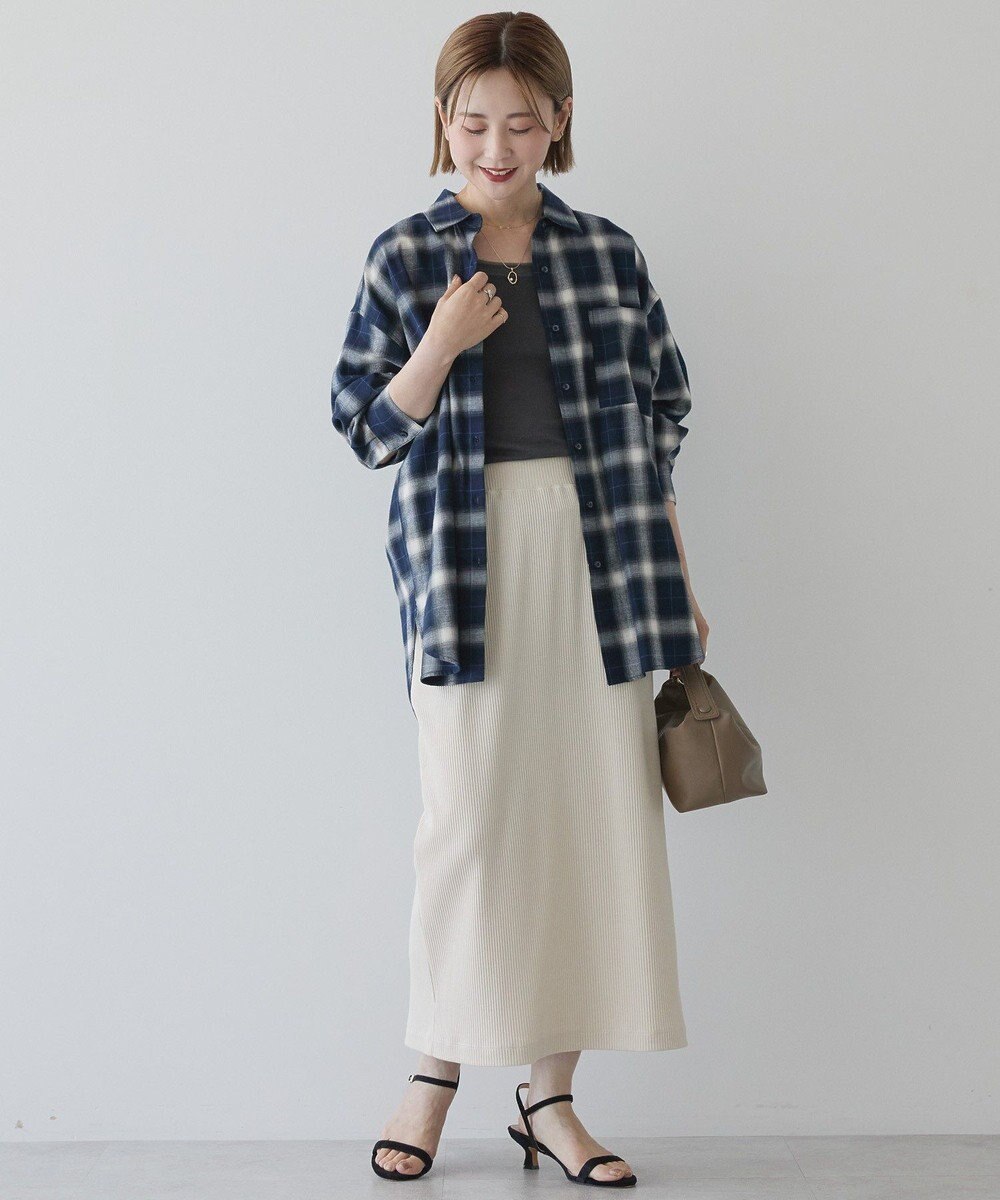 AMERICAN HOLIC ビエラ起毛チェックシャツ 