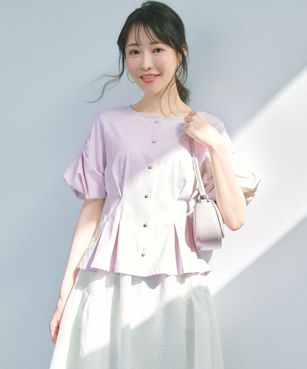 組曲 S 【美人LABコラボ】ビューティーファンクションジャージー パールコルセットトップス 