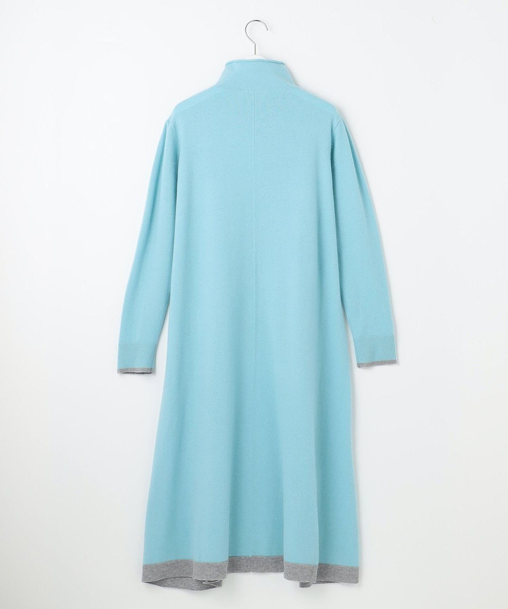 自由区 【洗える】セミウーステッドウールニット ワンピース 