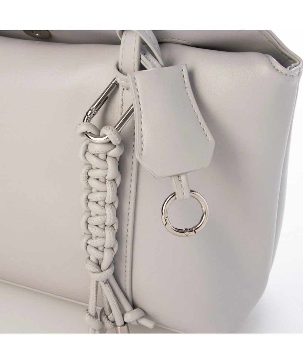 UNBILLION カシュカシュ cachecache / 結びチャーム付き2wayワイドトート 