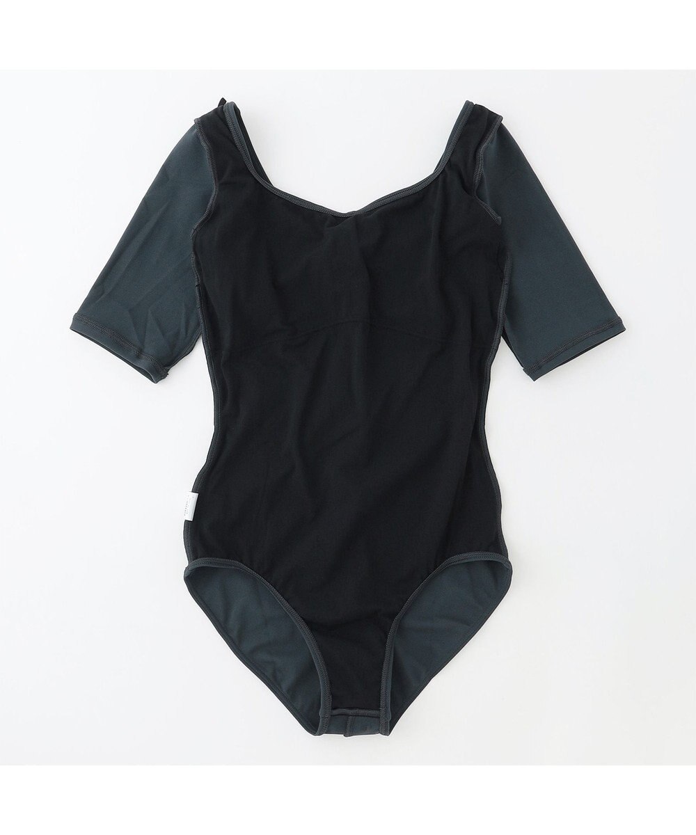 Chacott 5分袖レオタード 