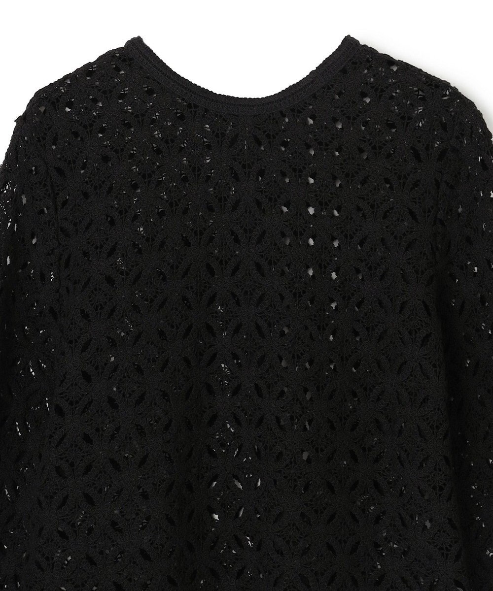 UNFILO 【前後着用可能】ラッセルレース 2WAYプルオーバー 