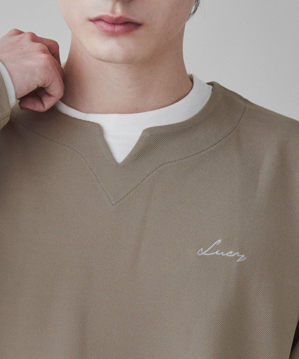 WEGO 【2点SET】アンサンブルキーネックプルオーバー 