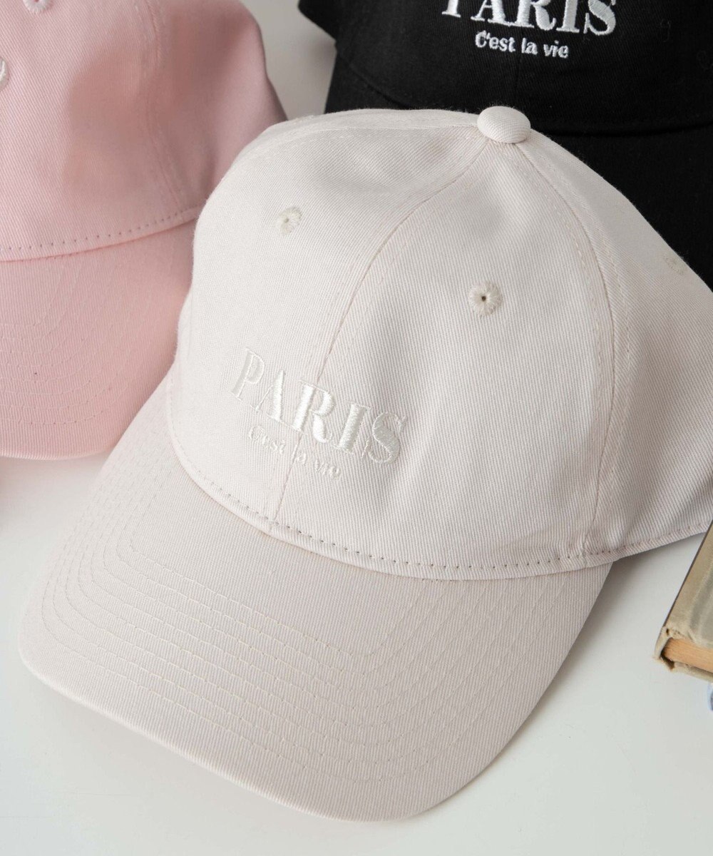 WEGO ワンポイント刺繍キャップ 