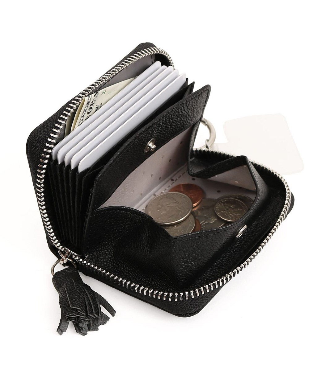 UNBILLION ペルケ perche / マルチスタッズジャバラチャームウォレットショルダー 