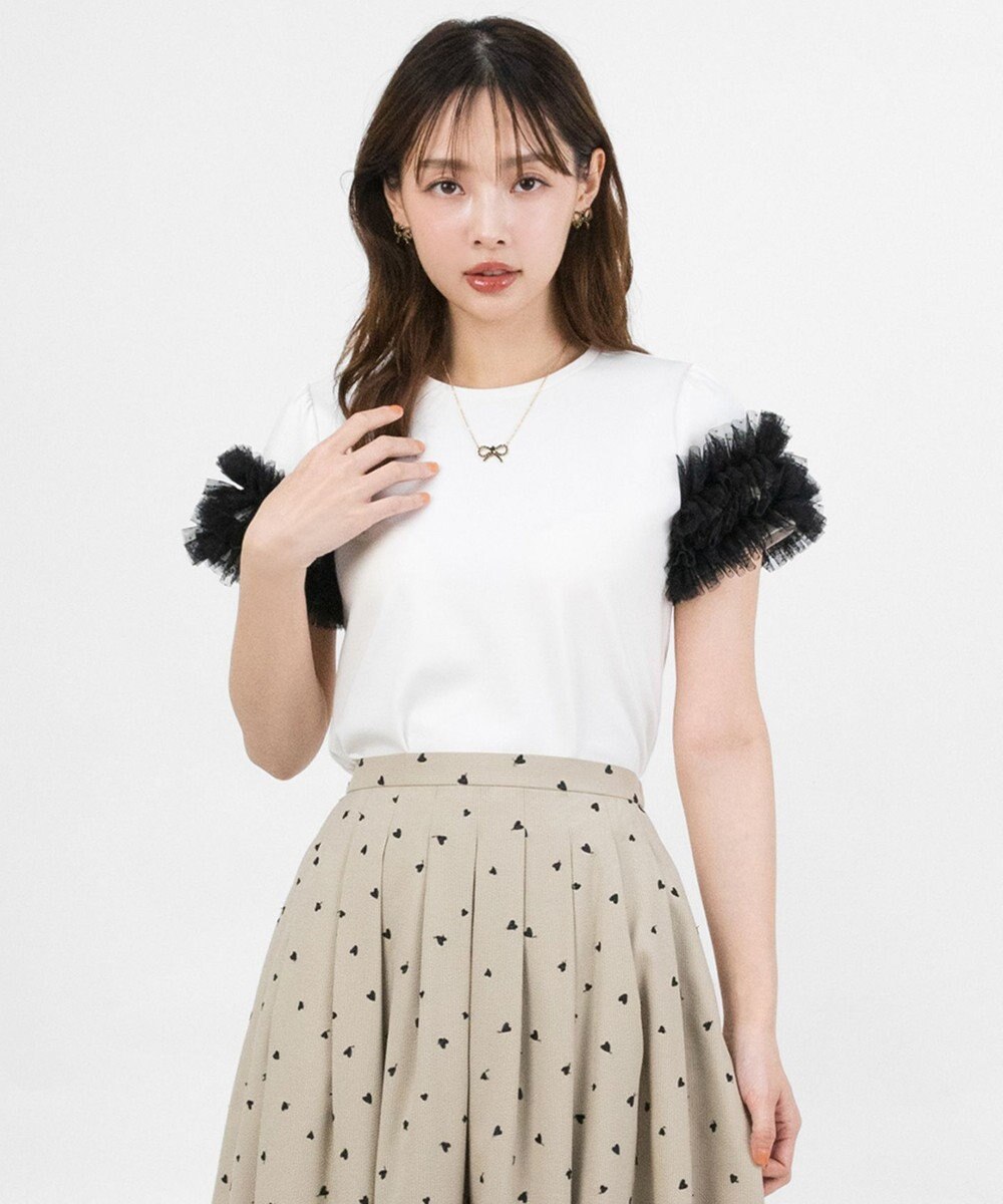 TOCCA 【星風まどかコラボ】DOT GARLAND Tシャツ 