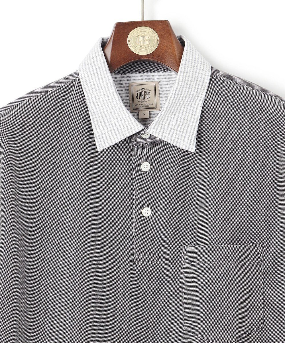J.PRESS MEN クールビズの頼れる味方【WEB限定】【ビジネス対応 / 吸水速乾】カノコインレイ ポロシャツ 
