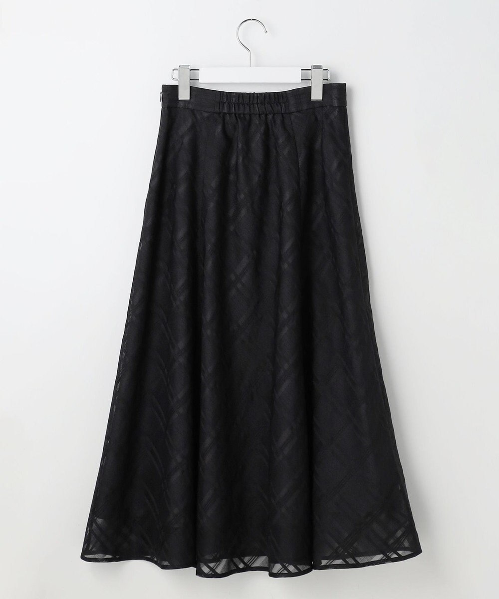 ANY SIS シアーチェック スカート 