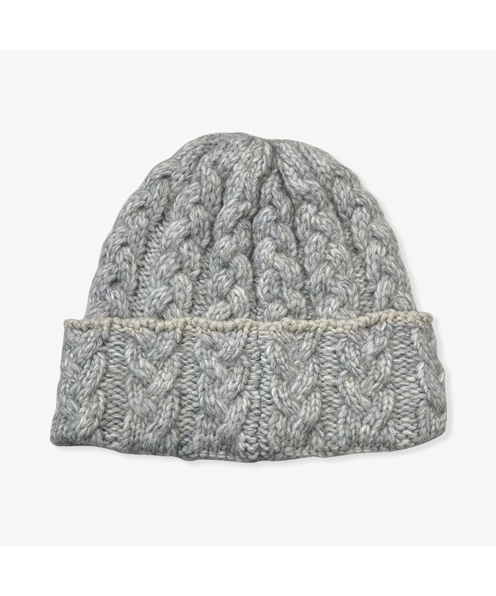 林八百吉商店 Coleman 裏ボアケーブル編みワッチ 