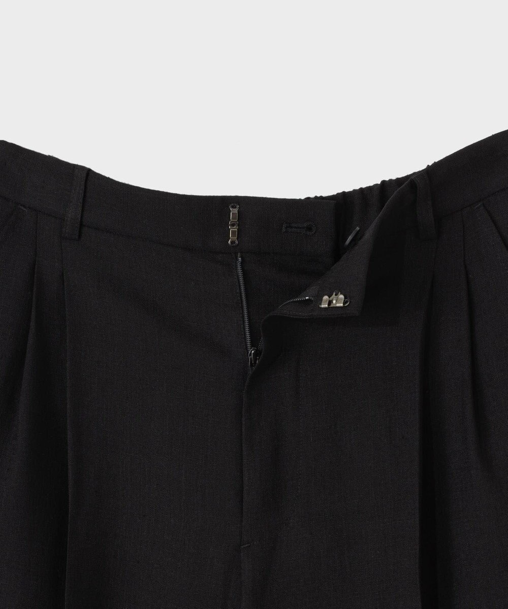 GRACE CONTINENTAL リネンライクシアーパンツ 