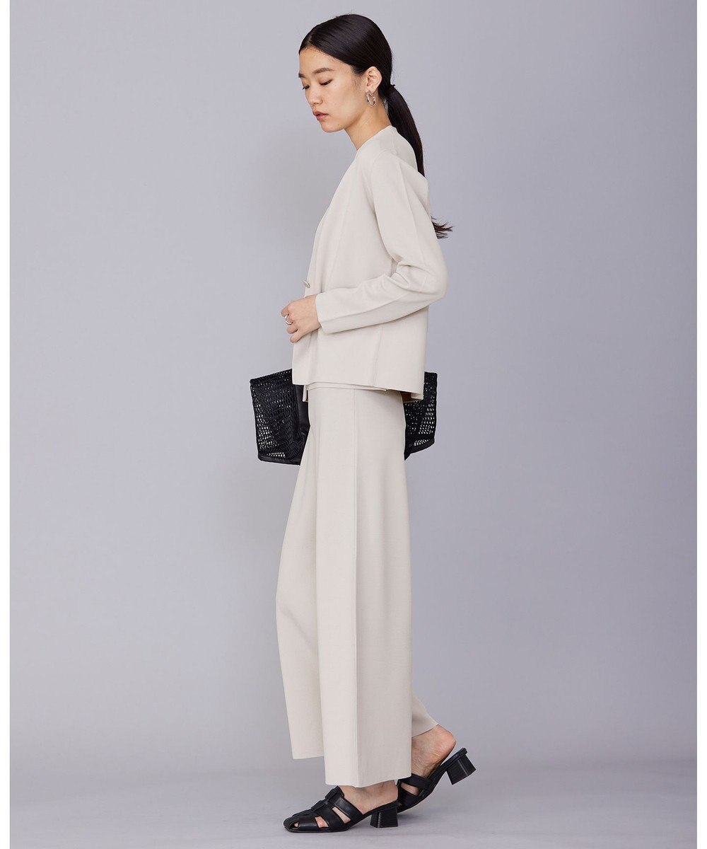 ICB 【セットアップ対応】ハイゲージスムース ノーカラージャケット 