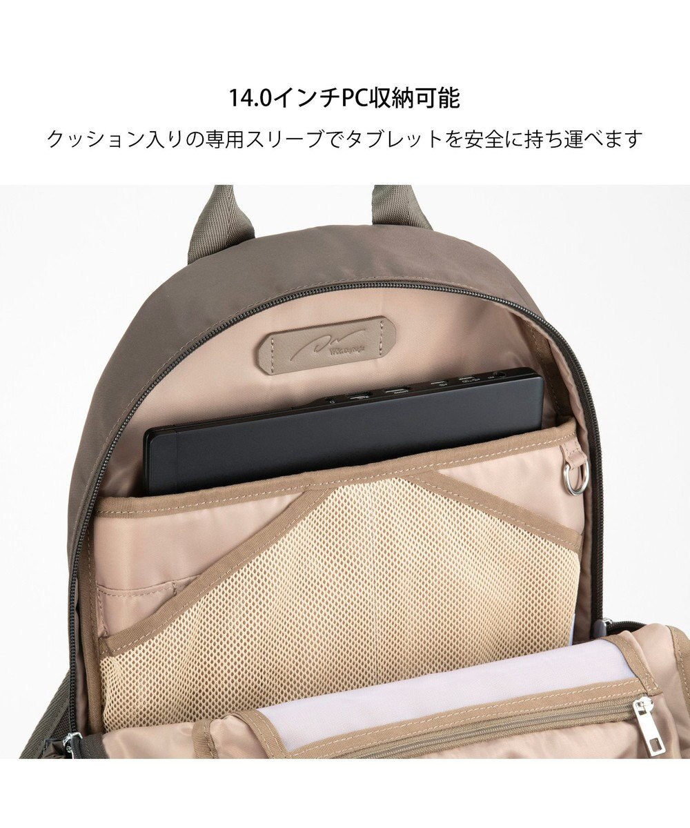 ACE BAGS & LUGGAGE 【軽量】 W&.Day/Night アウリンコ ラウンドリュック A4 13.3インチPC 15174 ダブルアンドデイナイト 