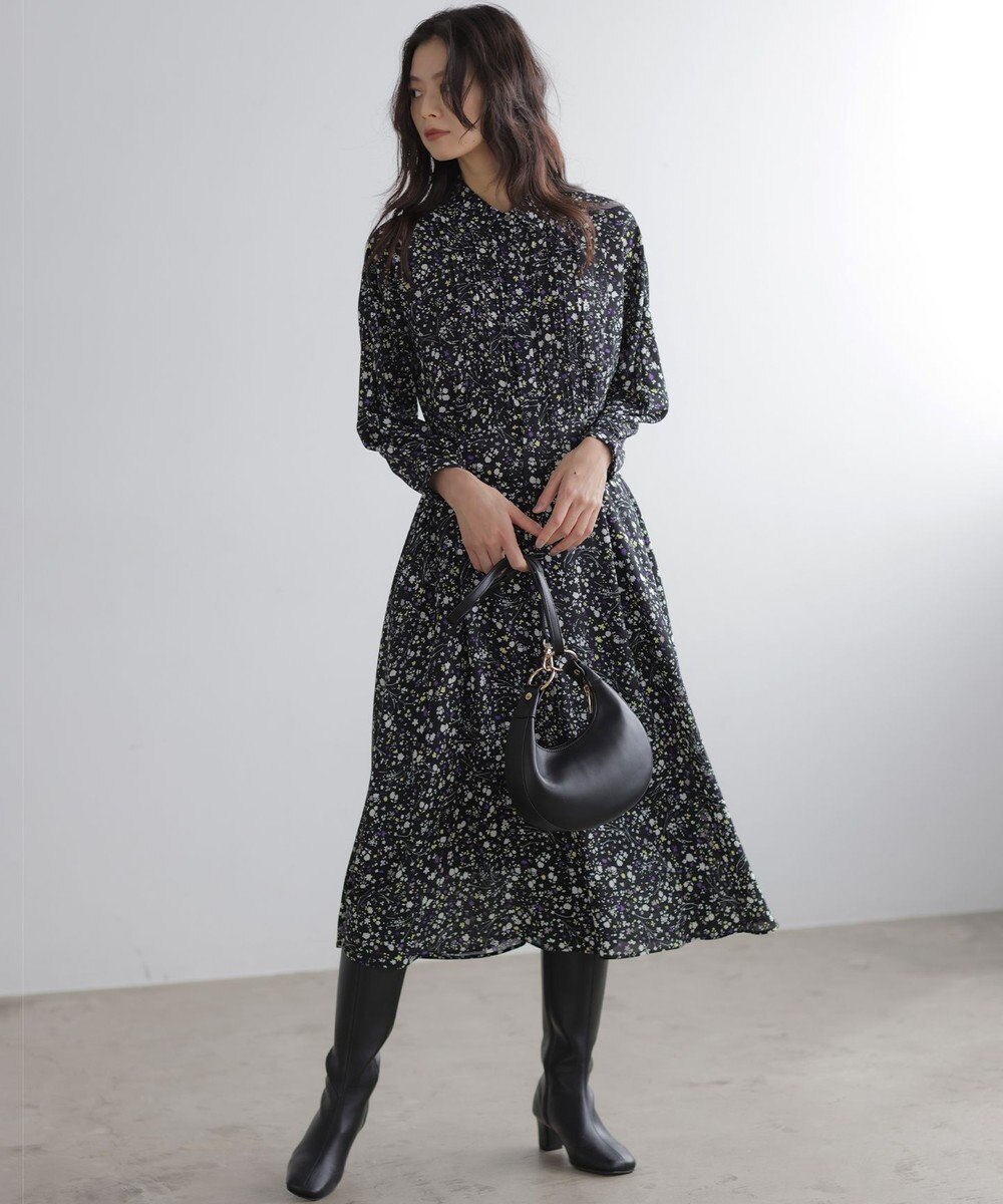 組曲 L プティフラワープリント ワンピース 