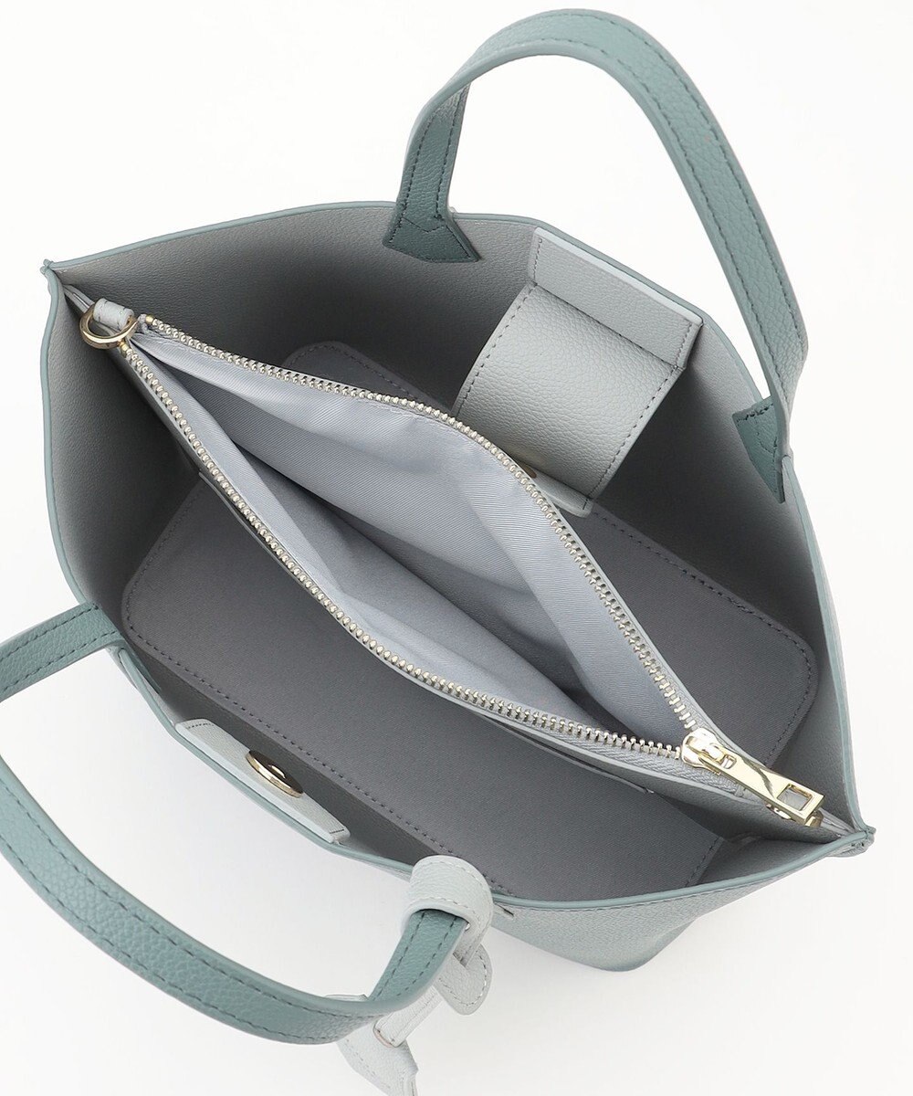 LA BAGAGERIE 【MONICA】バイカラーミディトートバッグ 