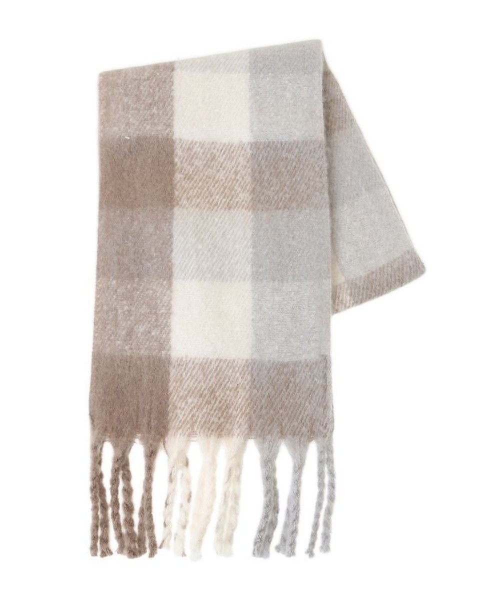 Green Parks ボリュームチェックマフラー 