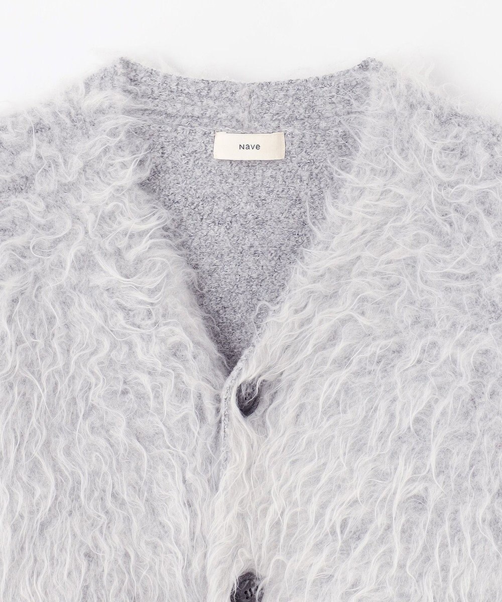 NAVE 【Nave】モヘアシャギー ショートカーディガン 