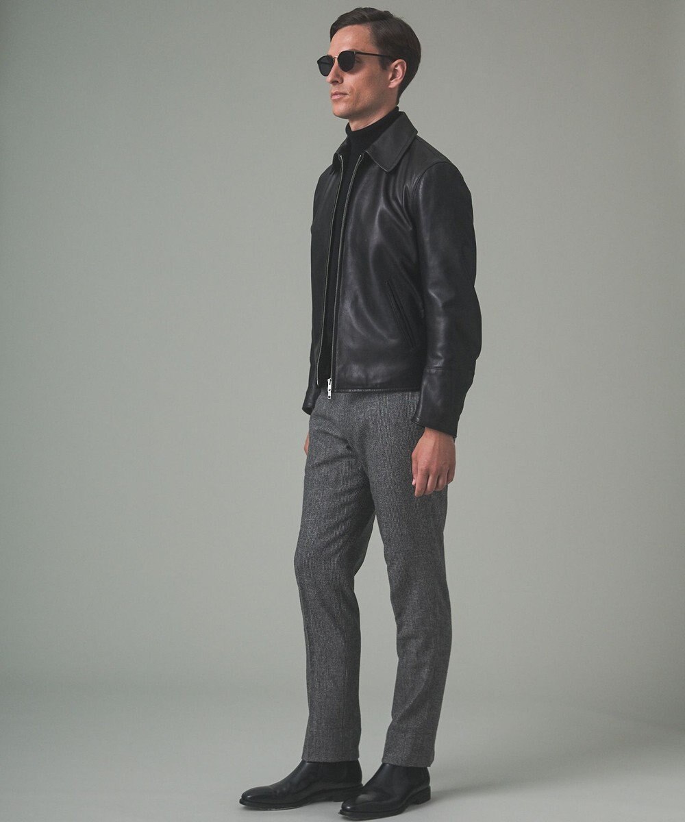 GOTAIRIKU 新色追加【洗える/チクチクしにくい/ピリングしにくい】イタリア糸 ハイゲージ タートルネックニット_WOOL100％ 