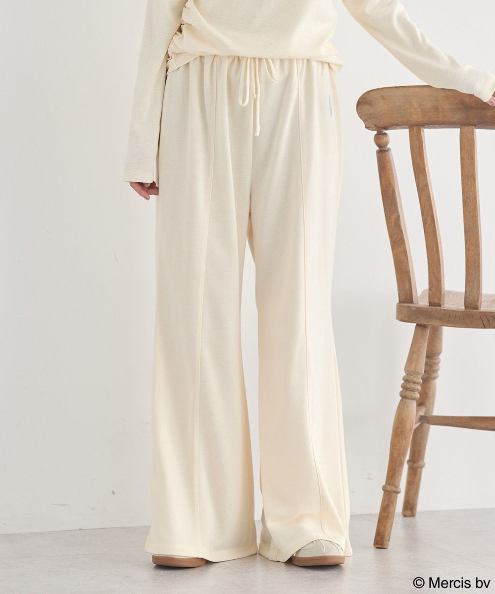 earth music&ecology 【予約】miffy/earth 刺繍スウェットパンツ 