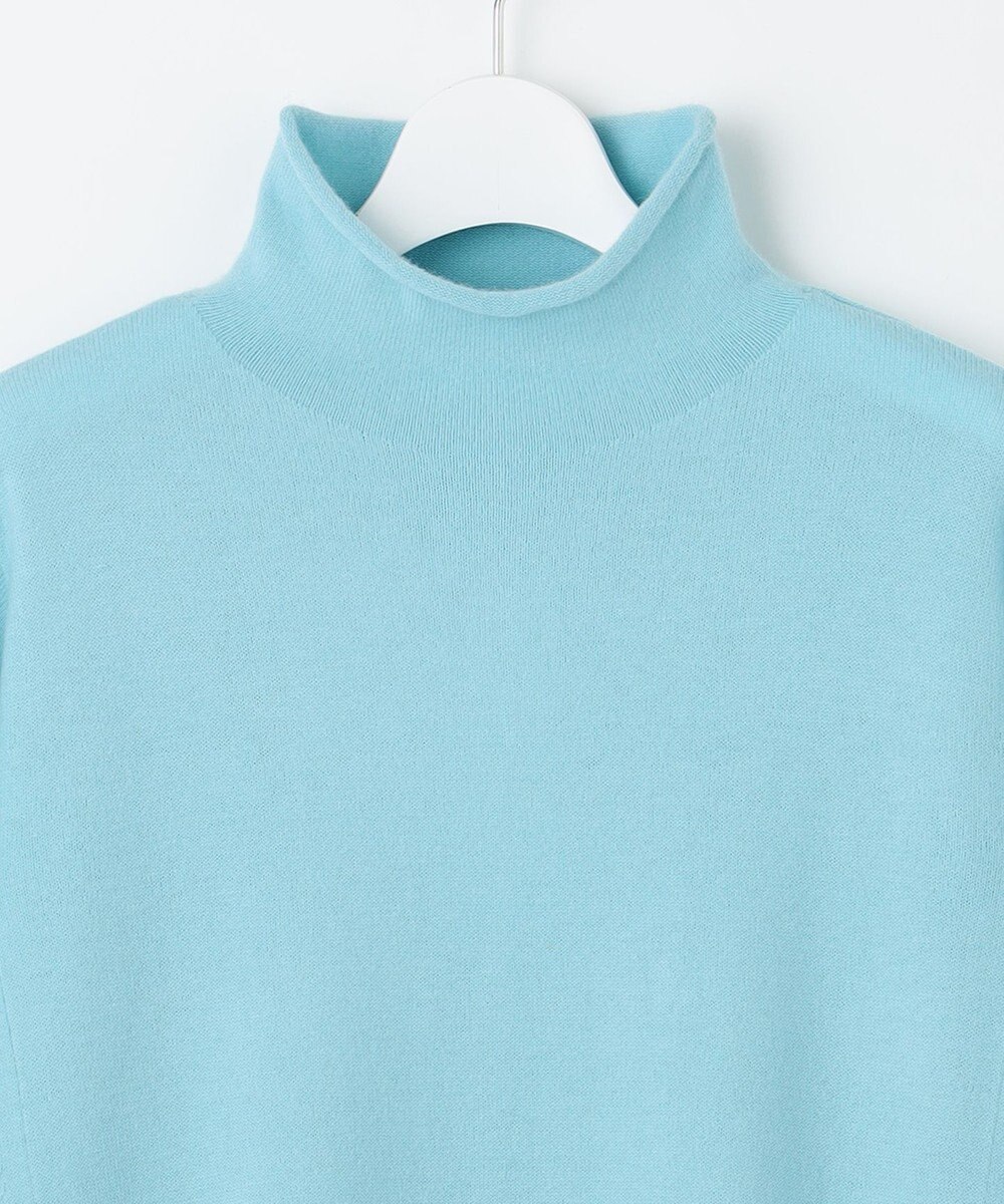 自由区 【洗える】セミウーステッドウールニット ワンピース 