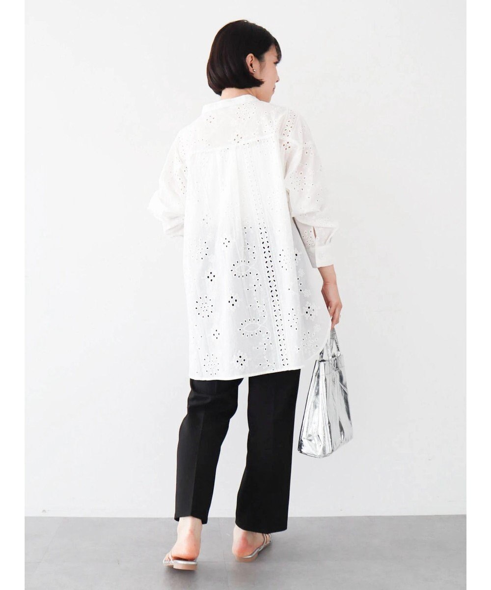 Green Parks ・ＳＵＧＡＲ　ＳＰＯＯＮ　刺繍レースシャツチュニック 