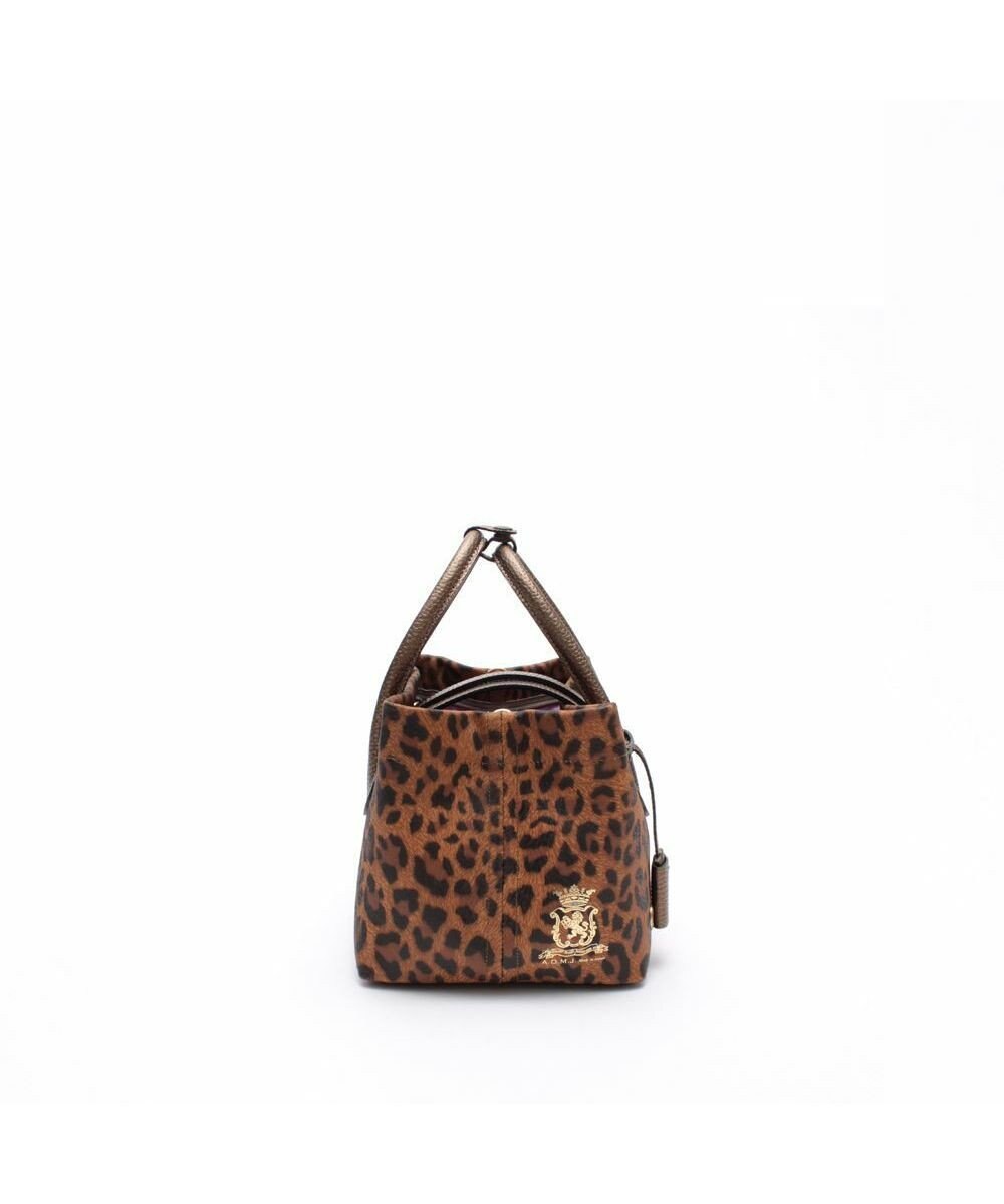 A.D.M.J. 【牛革】フィバナイラ/キューブトート21cm(ショルダーストラップ付) 