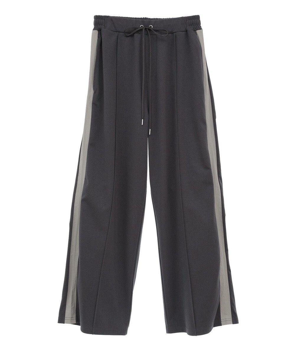 Green Parks サイドラインセンターシム入りスウェットパンツ 