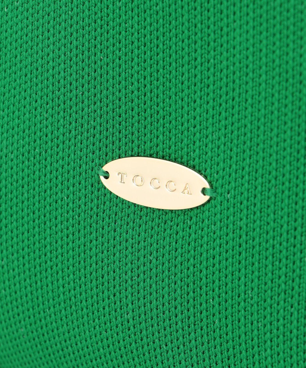 TOCCA 【ヨンア×大人百花×TOCCAコラボ】【A4サイズ対応】RHYTHM OF PEARL KNITBAG ニットバッグ 