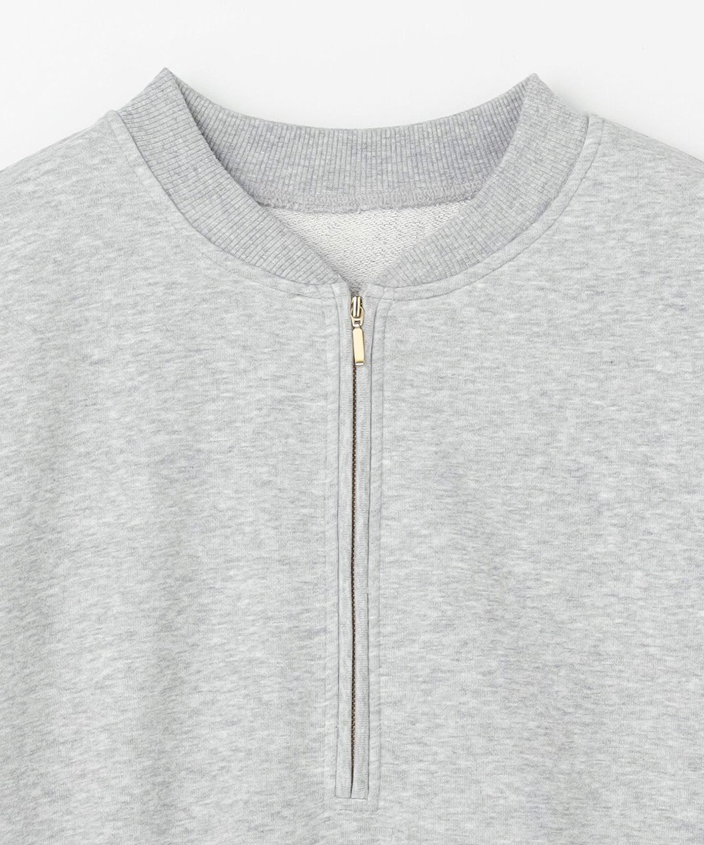 ANY ハーフジップスウェット 