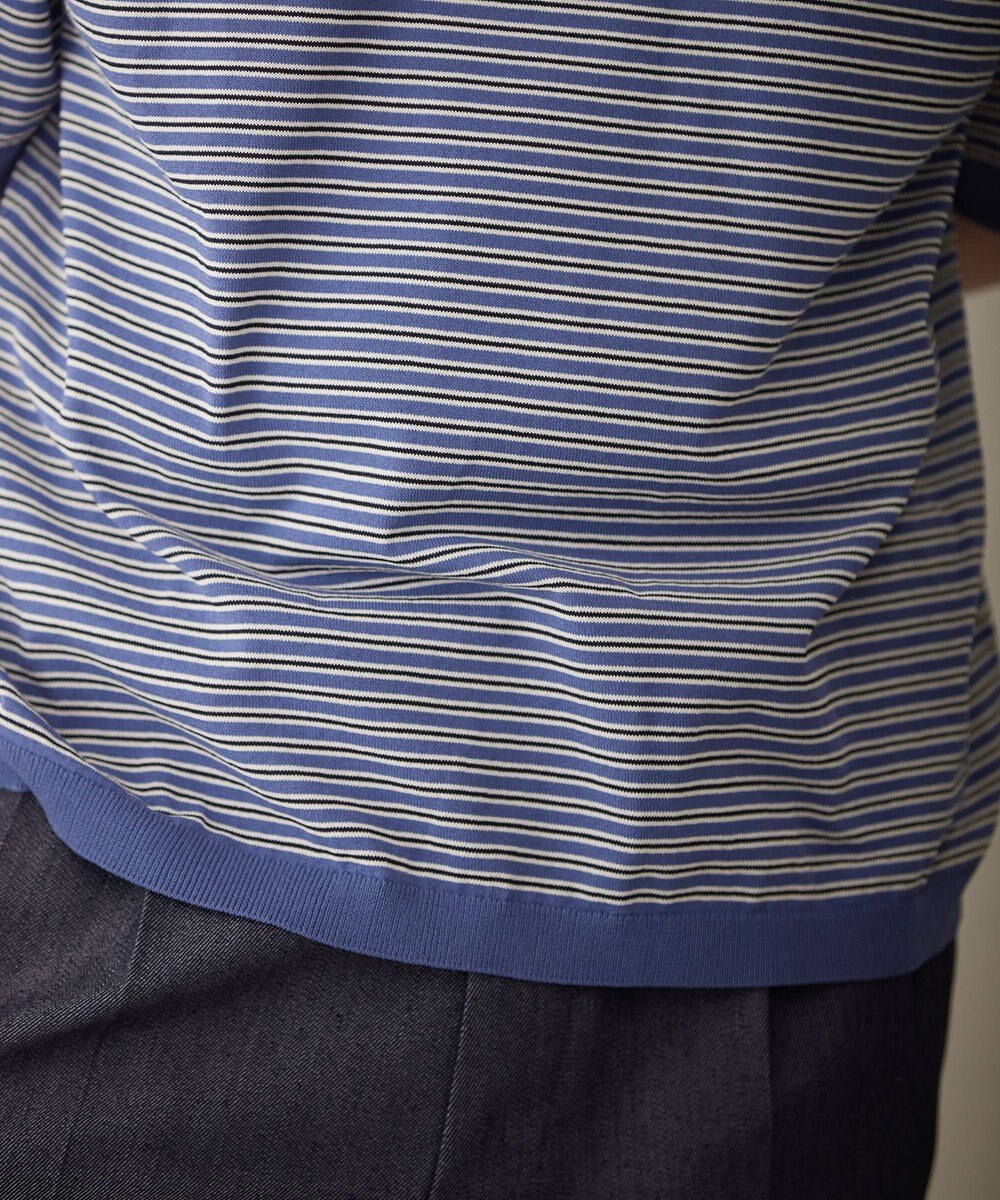 UNFILO MENS FINE MOVE クルーネック ニット [24年春夏商品] 