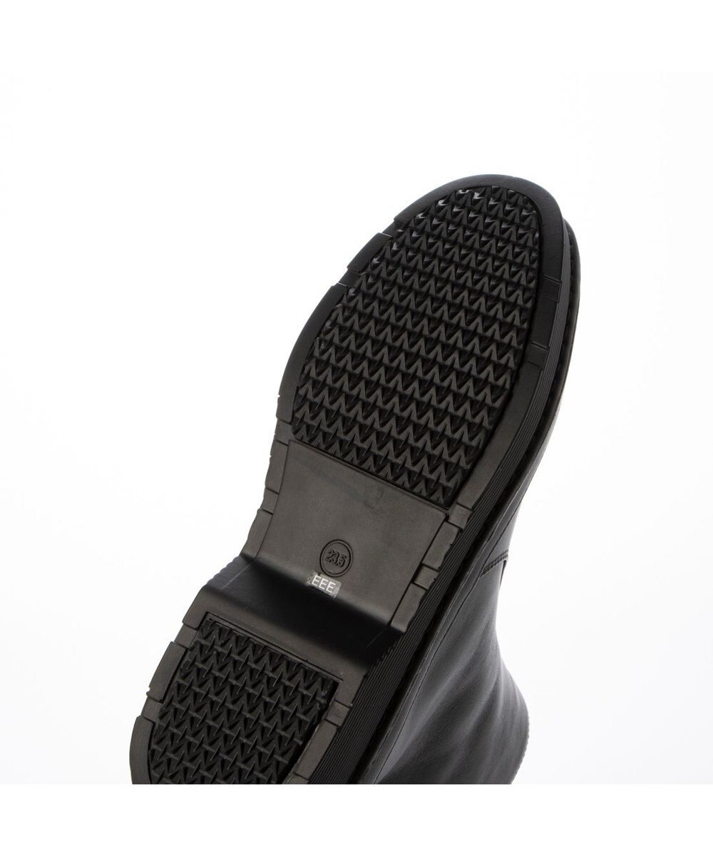 ing <ing>【WEB限定】ボリュームソールラウンドショートブーツ 