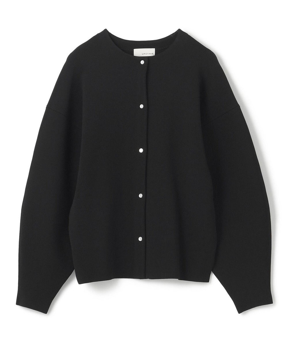 uncrave 【洗える】スムースニット カーディガン（uncrave WHITE） 