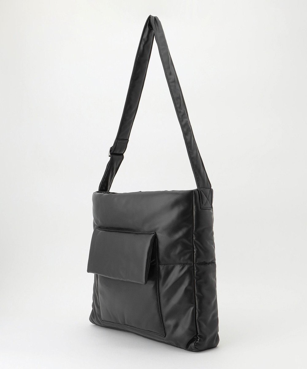 JOSEPH HOMME シンセティックソフトレザー　ワンショルダー バッグＬサイズ 