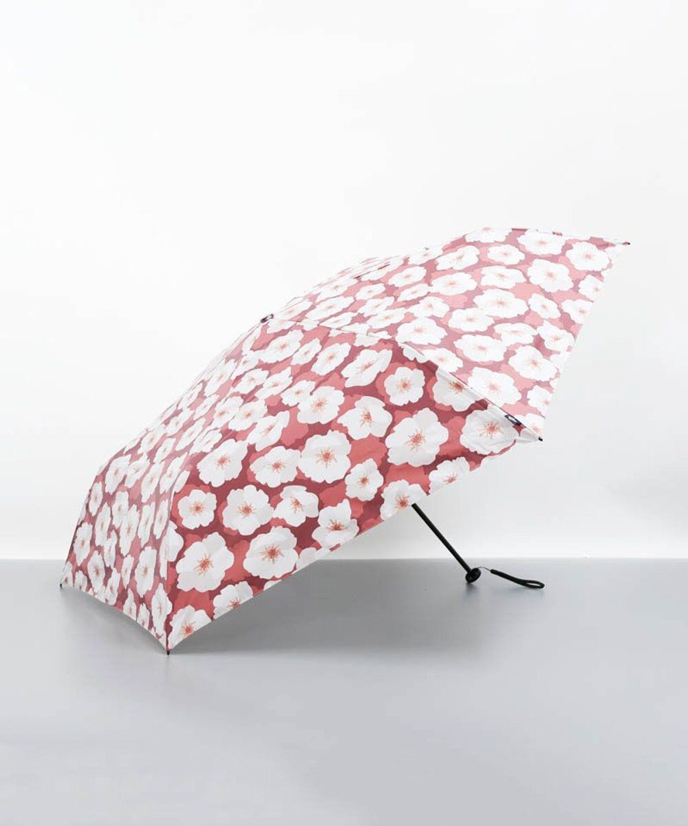 AURORA Blao（ブラオ）超耐風 花柄オールシーズン傘（折りたたみ・55㎝） 