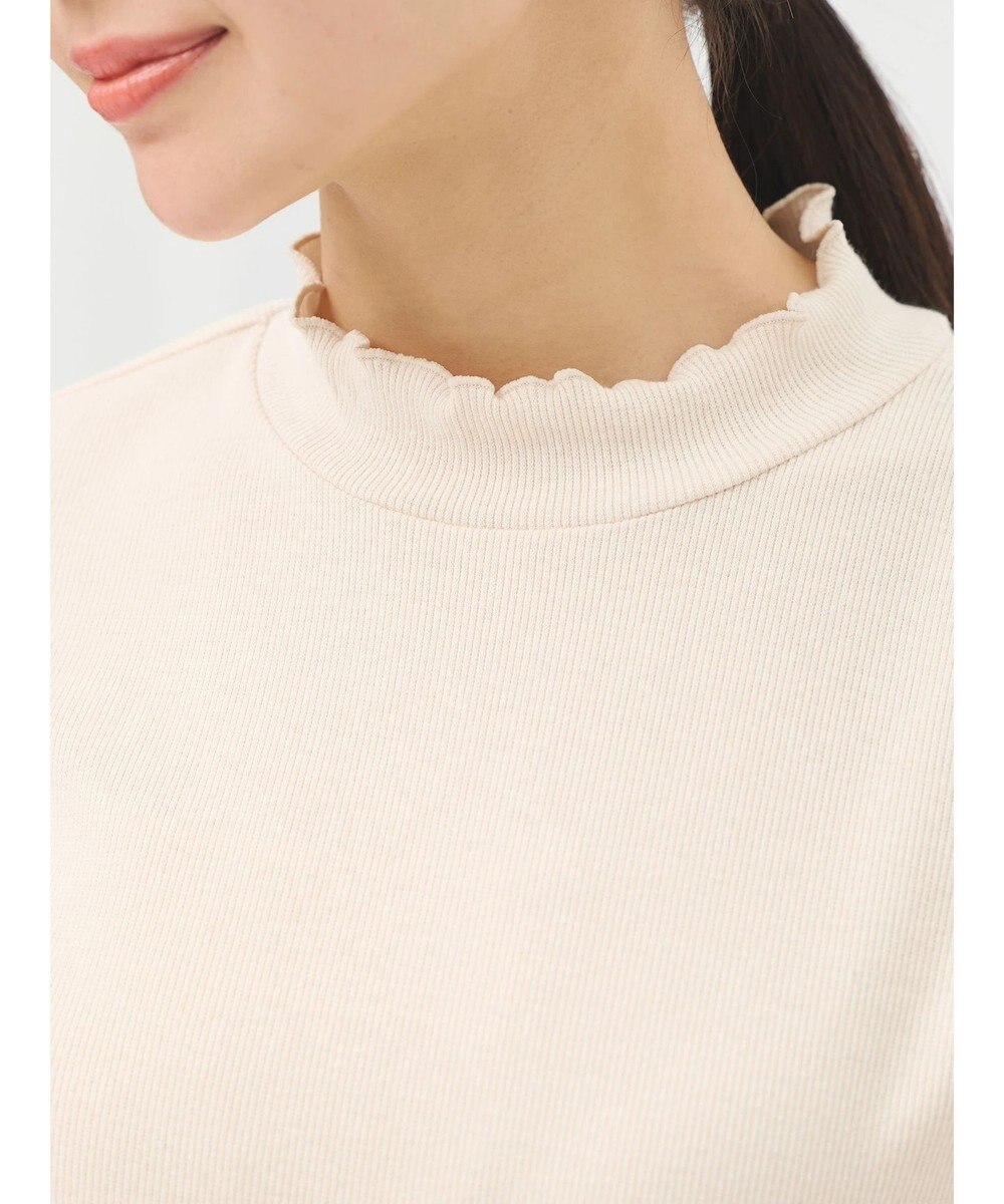 earth music&ecology ＳＥＴ２点ジャガードビスチェ＋リブプルオーバー 