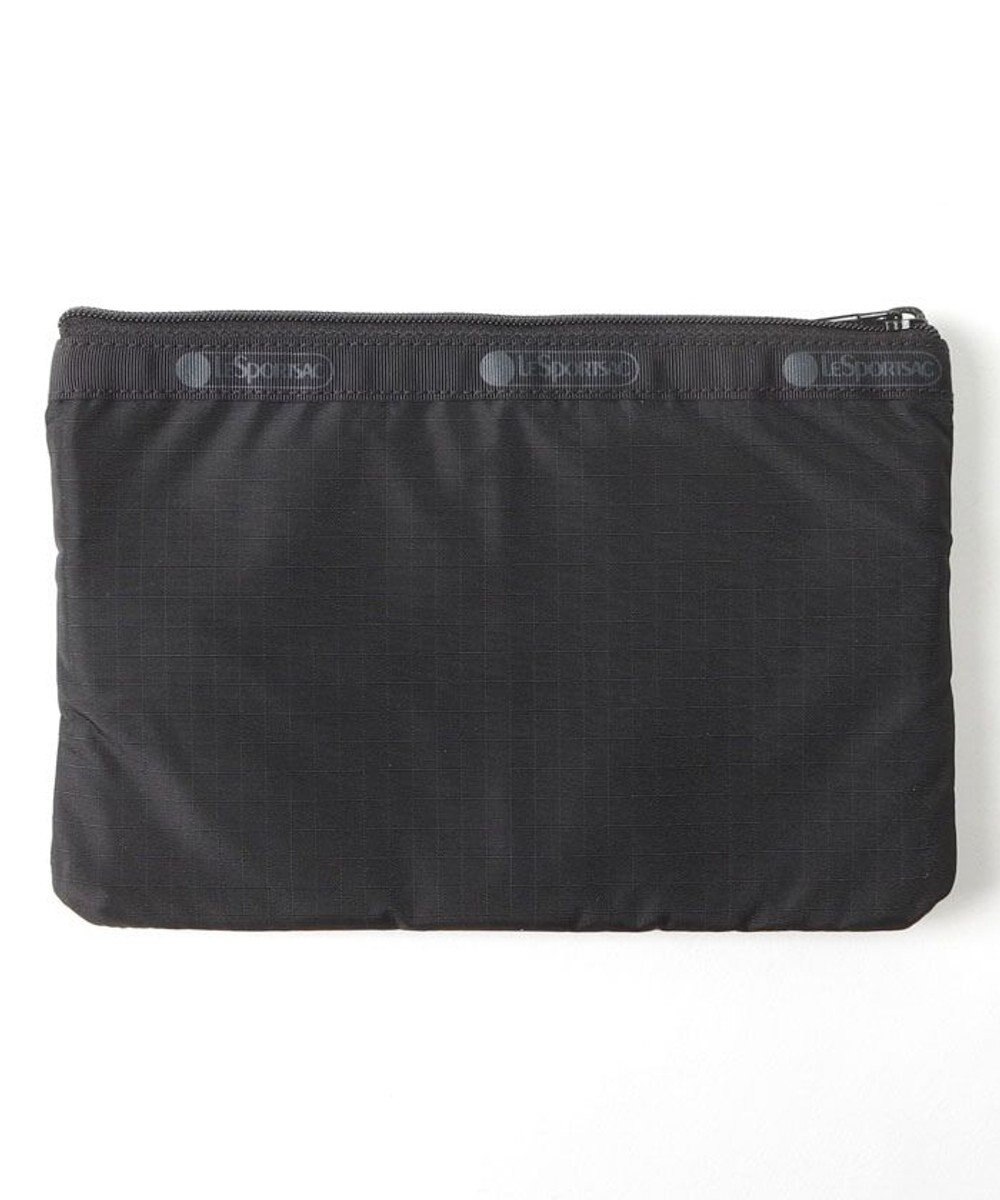LeSportsac 3ZIP COSMETIC/リサイクルドブラックJP 
