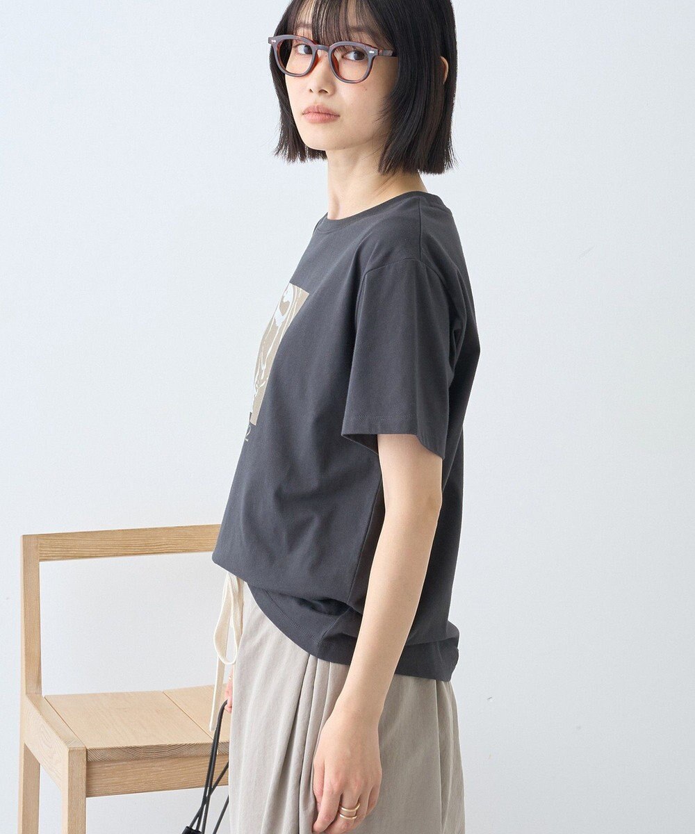 AMERICAN HOLIC フォト&レタリングプリントTシャツ 